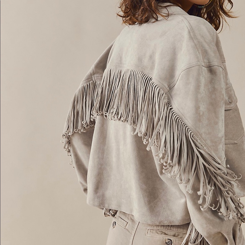 Free People Twist and Shout Vegan Shacket